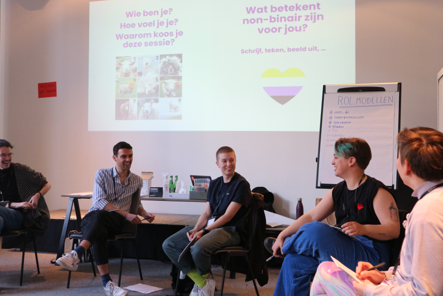 Non-binary talks